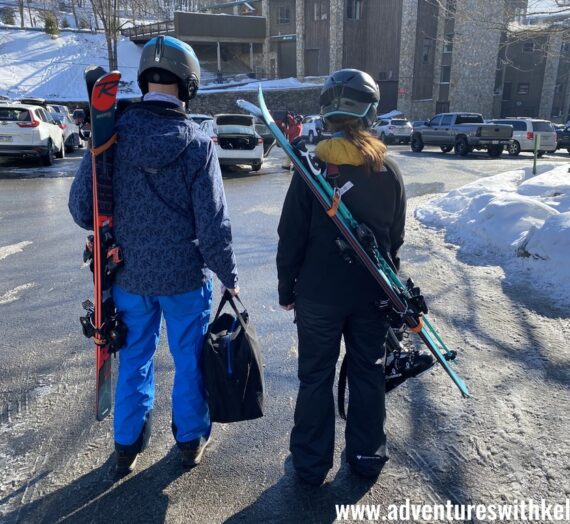 My Dad’s Cheap DIY Ski Hack for Carrying Skis